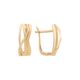 Серьги, золото, 585, 3.45г, 57959, изображение 2 | GoldMarket.kz