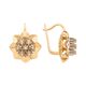Серьги, золото, 585, 6.53г, 58930, изображение 2 | GoldMarket.kz