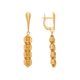 Серьги, золото, 585, 4.91г, 59200, изображение 2 | GoldMarket.kz