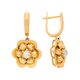Серьги, золото, 585, 6.43г, 59930, изображение 2 | GoldMarket.kz