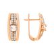 Серьги, золото, 585, 4.49г, 59979, изображение 2 | GoldMarket.kz