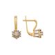 Серьги, золото, 585, 5.08г, 58948, изображение 2 | GoldMarket.kz