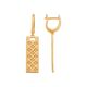 Серьги, золото, 585, 5.84г, 59246, изображение 2 | GoldMarket.kz