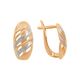 Серьги, золото, 585, 2.68г, 59272, изображение 2 | GoldMarket.kz