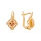 Серьги, золото, 585, 5.08г, 59412, изображение 2 | GoldMarket.kz