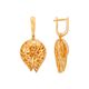 Серьги, золото, 585, 6.5г, 59636, изображение 2 | GoldMarket.kz
