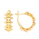 Серьги, золото, 585, 5.56г, 60568, изображение 2 | GoldMarket.kz