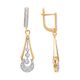 Серьги, золото, 585, 5.97г, 60231, изображение 2 | GoldMarket.kz
