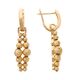 Серьги, золото, 585, 4.92г, 61191, изображение 2 | GoldMarket.kz