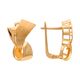 Серьги, золото, 585, 4.7г, 61490, изображение 2 | GoldMarket.kz