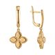 Серьги, золото, 585, 4.04г, 62032, изображение 2 | GoldMarket.kz