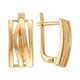 Серьги, золото, 585, 3.11г, 62063, изображение 2 | GoldMarket.kz