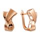 Серьги, золото, 585, 4.46г, 62105, изображение 2 | GoldMarket.kz