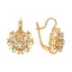 Серьги, золото, 585, 8.04г, 63121, изображение 2 | GoldMarket.kz