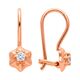 Серьги, золото, 585, 1.04г, 59065, изображение 2 | GoldMarket.kz