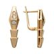 Серьги, золото, 585, 4.65г, 62213, изображение 2 | GoldMarket.kz
