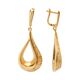 Серьги, золото, 585, 7.44г, 62469, изображение 2 | GoldMarket.kz