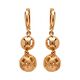 Серьги, золото, 585, 7.42г, 62556 | GoldMarket.kz