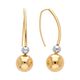 Серьги, золото, 585, 7.16г, 62560, изображение 2 | GoldMarket.kz