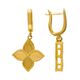 Серьги, золото, 585, 4.5г, 62571, изображение 2 | GoldMarket.kz