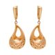 Серьги, золото, 585, 5.85г, 62595 | GoldMarket.kz