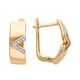 Серьги, золото, 585, 3.28г, 62735, изображение 2 | GoldMarket.kz