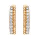 Серьги, золото, 585, 3.64г, 62787 | GoldMarket.kz