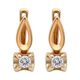 Серьги, золото, 585, 3.85г, 62872 | GoldMarket.kz