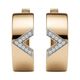 Серьги, золото, 585, 3.27г, 62898 | GoldMarket.kz