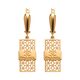 Серьги, золото, 585, 3.95г, 62908 | GoldMarket.kz