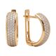 Серьги, золото, 585, 4.01г, 62921, изображение 2 | GoldMarket.kz