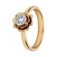 Кольцо, золото, 585, 3.2г, 62943 | GoldMarket.kz
