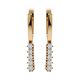 Серьги, золото, 585, 5.63г, 62948 | GoldMarket.kz