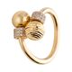 Кольцо, золото, 585, 3.26г, 52077 | GoldMarket.kz