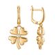 Серьги, золото, 585, 3.95г, 52099, изображение 2 | GoldMarket.kz