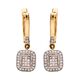 Серьги, золото, 585, 3.81г, 52219 | GoldMarket.kz