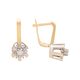 Серьги, золото, 585, 3.47г, 58430, изображение 2 | GoldMarket.kz