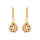 Серьги, золото, 585, 5.66г, 62562 | GoldMarket.kz