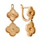 Серьги, золото, 585, 5.97г, 62220, изображение 2 | GoldMarket.kz