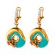 Серьги, золото, 585, 7.63г, 62259 | GoldMarket.kz