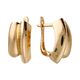 Серьги, золото, 585, 5.22г, 62292, изображение 2 | GoldMarket.kz