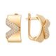 Серьги, золото, 585, 6.г, 62311, изображение 2 | GoldMarket.kz