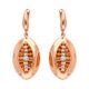 Серьги, золото, 585, 6.61г, 62565 | GoldMarket.kz