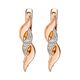 Серьги, золото, 585, 2.93г, 62976 | GoldMarket.kz