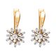 Серьги, золото, 585, 7.42г, 62980 | GoldMarket.kz