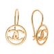 Серьги, золото, 585, 1.13г, 62989, изображение 2 | GoldMarket.kz