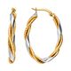 Серьги, золото, 585, 2.71г, 63009, изображение 2 | GoldMarket.kz