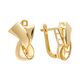Серьги, золото, 585, 4.38г, 63024, изображение 2 | GoldMarket.kz