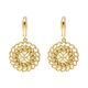 Серьги, золото, 585, 6.63г, 63052 | GoldMarket.kz