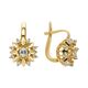 Серьги, золото, 585, 6.78г, 63053, изображение 2 | GoldMarket.kz